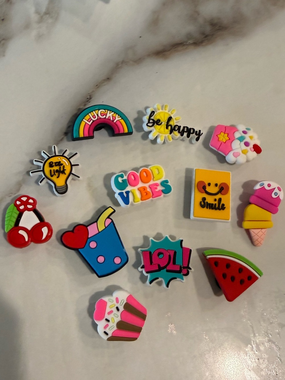 Assorted Jibbitz/Shoe Charms